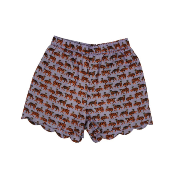 The Tillman Tiger Scalloped Shorts