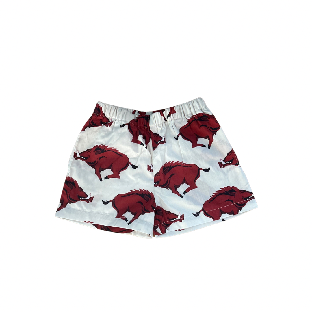 The Dickson Razorbacks Shorts (Big Razorback Pattern) – SAVANDLOTTE LLC