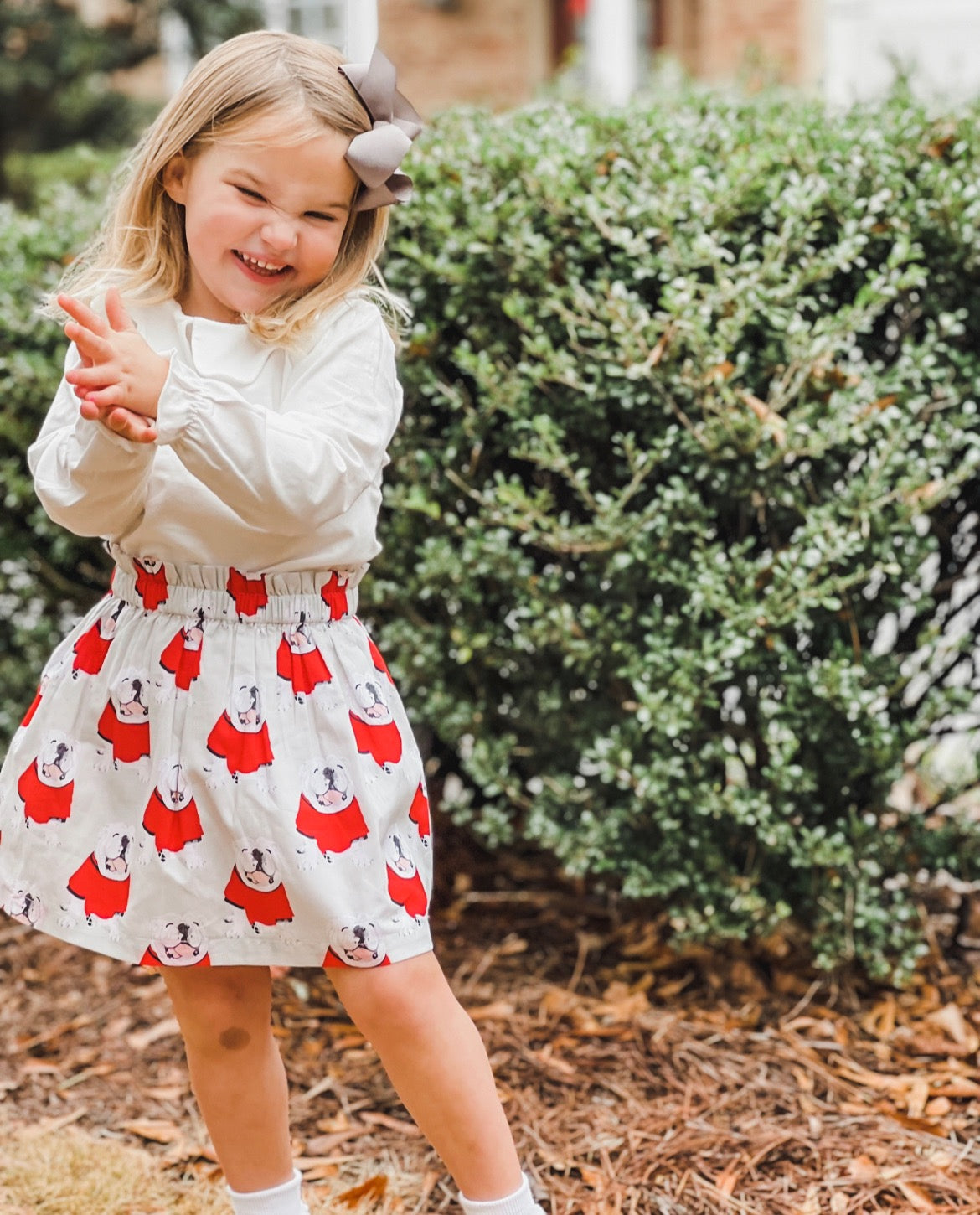 The Milledge Bulldog Skirt