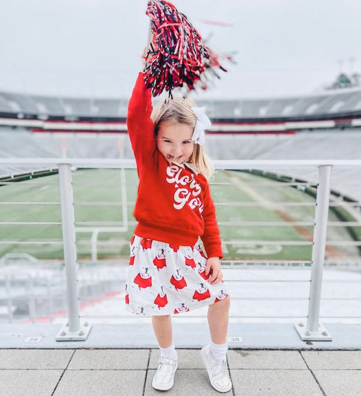 The Milledge Bulldog Skirt